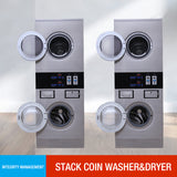 STACK COIN WASHER&DRYER